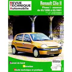 Rta 620.1 Renault clio II es. 1.2/1.4/1.6 dep. 03/98