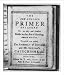 Historic Print (S): [The New England Primer (Boston, 1779) title page]