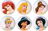 Disney Princess Drawer Pulls Knobs Set of 6
