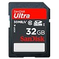 Sandisk SDSDU-032G-U46 Ultra SDHC Class 10 Secure Digital High Capacity Card (SDHC) 32768 MB
