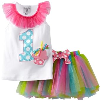 birthday baby 1st tutu dress mud pie newborn clothing skirts toddler 12th wishes outfits months