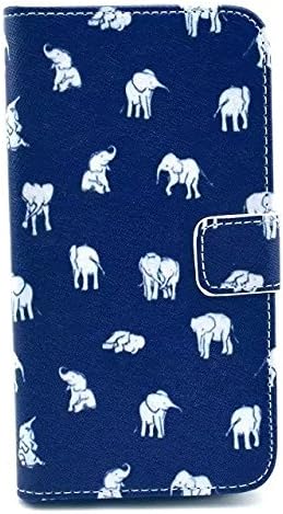 Samsung Galaxy S4 Case, Toopoy(TM)Fashion Colored Drawing Pattern PU Leather Flip Wallet Case with Stand Function Phone Cases for Samsung Galaxy S4 (Calf Elephant)