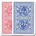 Modiano 2 Decks of 100% Plastic Italian Playing Cards - Golden Trophy - Large Index