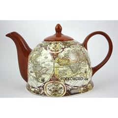 Teekanne IGLU 1,8l old map Original Jameson & Tailor 3780