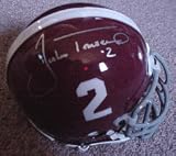 Deshea Townsend Autographed Alabama Crimson Tide Replica Mini Football Helmet