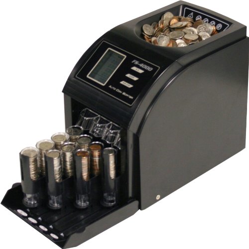 Fast Sort FS-4000 Digital Coin Sorter, Pennies Through Quarters On Sale
