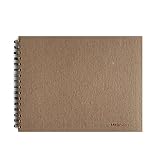 Sand Sketch Book (8.5 x 11 inches) Side-Bound Sketchbook -- 100% Recycled Covers -- Durable Quality Paper, 70 Blank Sheets