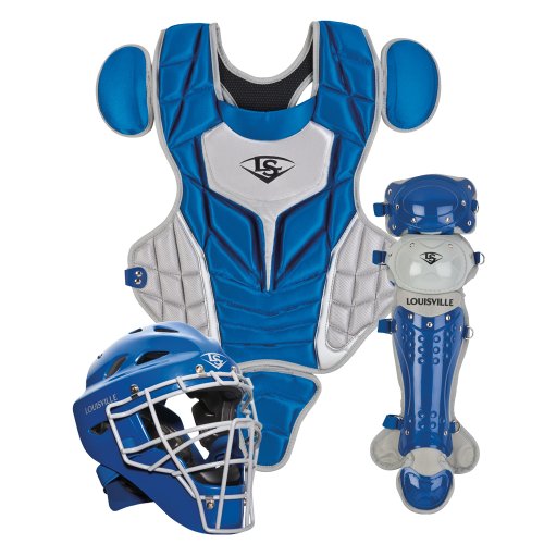 Louisville Slugger Youth PG Series 5 Catchers Set, Royal/Gray
