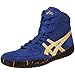 ASICS Men's Aggressor Wrestling Shoe,Royal/Gold,11 M US