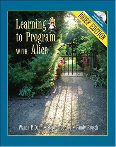 Buy Learning to Program with Alice: Brief Edition online at Discounted New and Used prices. Delivered to your door with Off-The-Bookshelf.