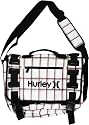 Hurley Puerto Rico White And Black Plaid Messenger Bag