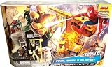 Spider-Man 3 Webworld Final Battle Playset with Building that Stands Over 2 Feet Tall, 20 Exciting Features and 3 Exclusive Figures (SpiderMan, Venom, and New Goblin)