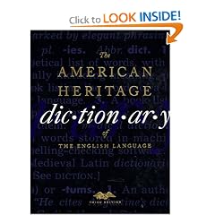 The American Heritage Dictionary of the English Language, Third Edition