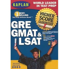 Kaplan Higher Score GRE, GMAT & LSAT Deluxe 2003