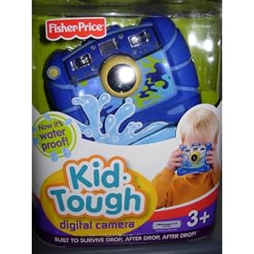Fisher-Price Kid-Tough Waterproof Digital Camera Blue by Fisher-Price
