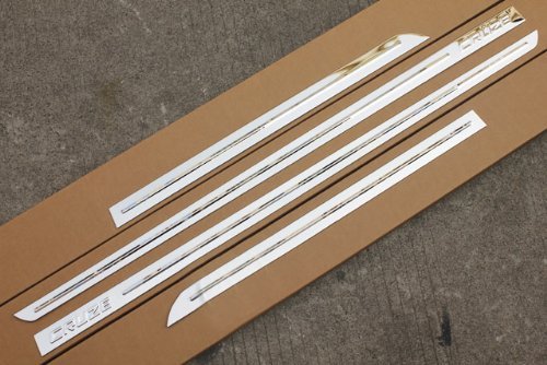 Auto Chrome Body Door Side Molding Trim Stainless 