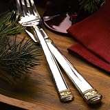 Gorham Festive Holly 42 Piece Flatware Set