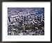 Hyde Park and Sydney CBD, Australia Framed Art Poster Print by David Wall, 22x18