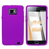 Samsung Galaxy S 2 / Samsung I9100 Galaxy S II Gel Skin Case - Purple