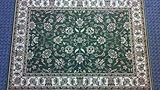 IMAGE OF Persian Design Area Rug 8-ft X 10-ft 6in Green Persian 408