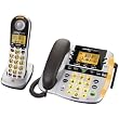 UNIDEN D2998 DECT 6.0 LOUD & CLEAR BIG BUTTON CORDED/CORDLESS PHONE WITH CALLER ID & DIGITAL ANSWERING MACHINE