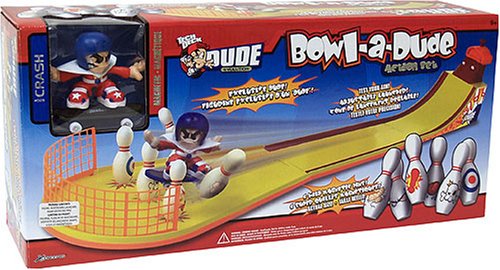 Childrens Toyshop  Toys : Bowl-A-Dude Playset