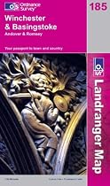Winchester and Basingstoke, Andover and Romsey (OS Landranger Map Series)