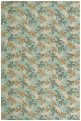 Meadow Sky Blue Contemporary Rug Size: 3'9" x 5'9" Rectangle