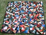 Antique Crazy Quilt with Embroidery