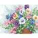Dimensions Needlecrafts Paintworks Paint By Number, Potted Pansies