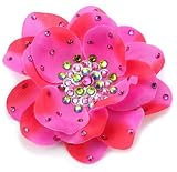 TARINA TARANTINO Classic Fuchsia Large Poppy Flower Anywhere Clip