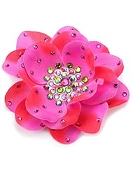 Tarina Tarantino "Classic" Fuchsia Large Poppy Flower Anywhere Clip