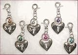 Celltei Nickel-plated Base Metal Pet Charms - Unlock Your Heart - Large