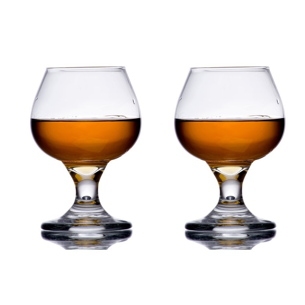 Libbey Embassy Brandy Glass Cocktail Snifter 5.5 oz (3702) 2 Pack FREE