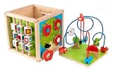 KidKraft - 63243 - Jouet Premier Age - Cube Labyrinthe à Boules