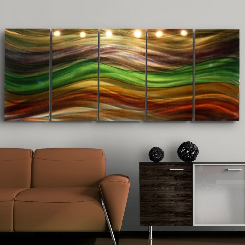 "Shifting Seasons" Metal Wall Art, Contemporary Wall Decor by Jon Allen On Sale