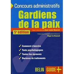 Gardiens de la paix : Concours administratifs