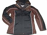 IMAGE OF Womens Columbia 3in1 Arctic Trellis Parka, Coat Bark (Small, Bark/Black)