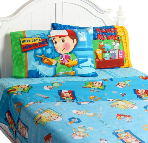 Handy Manny Fix R Up Twin Sheet Set Handy Manny Fix R Up Twin Sheet Set
