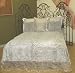 Ultra Soft Faux Fur Shag Bedspread Bedcover Bedding Sage Green King