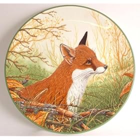 Royal Doulton The Attentive Fox by RG Rollinson Portraits of Nature series CP69