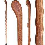 Riverbend Wood Hiking Staff - Rosewood