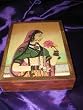 Rajput Princess - Jewelry Box with Gemstone Painting