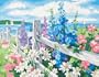 Dimensions PaintWorks/Paint By Number, Seaside Garden