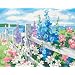 Dimensions Needlecrafts Paintworks Paint By Number, Seaside Garden