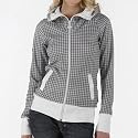 Bench Womens Nine Hole Track Top White/Black