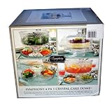 Shannon Crystal Cake Dome 4 in 1