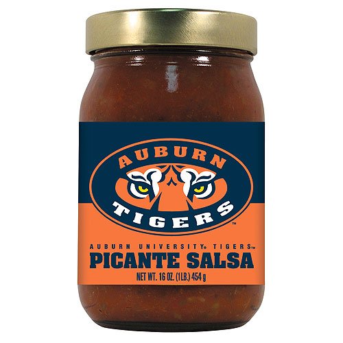 Auburn Tigers NCAA Picante Salsa - 16oz by Hot Sauce Harry
