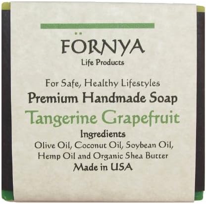 Tangerine Grapefruit Premium Handmade Soap - 5 oz