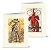 Vintage Cycling - 36 Note Cards for $12.99 - 12 Designs - Blank Cards - Off-White Ivory Envelopes Included